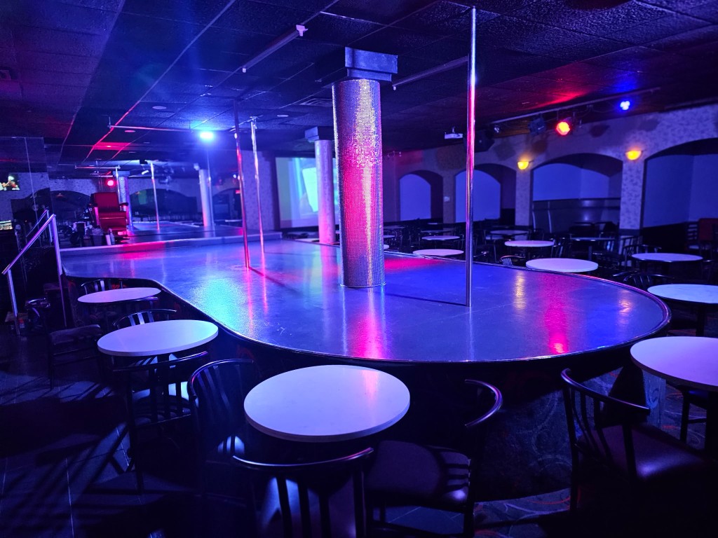 Inside Cheetah's of Windsor gentleman's club